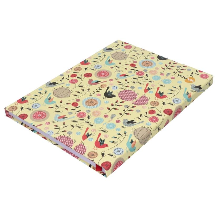 Navneet Youva | My Notes Case Bound Note Book Magnetic Cover | 18 cm x 24 cm | Single Line | 192 Pages | Pack of 2 | Assorted view 6