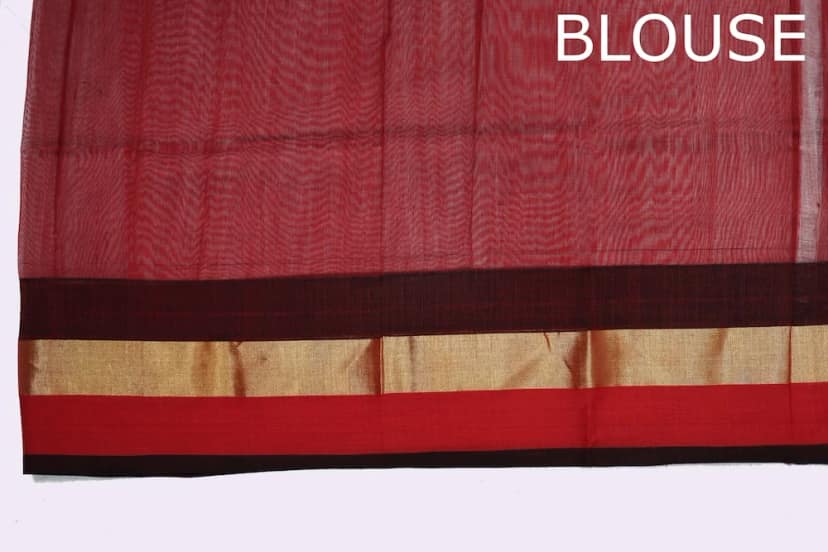Legacy Kosa Pallu Purple handloom Saree with Tassels view 5