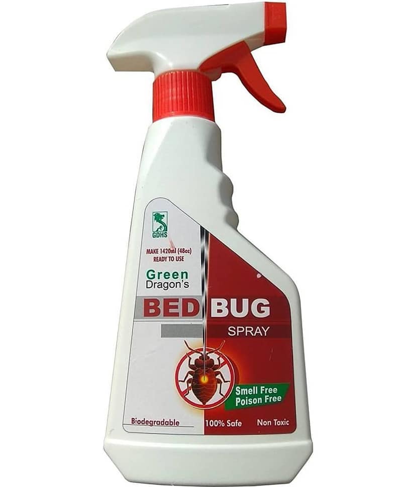 Green Dragon's Biodegradable Bed Bug Spray (pack of 3) makes 1420ml Ready to Use view 2