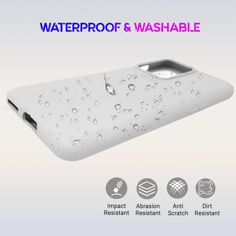 LIRAMARK Liquid Silicone Soft Back Cover Case for OnePlus Nord 2T 5G / 1+Nord 2T 5G view 4