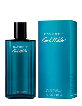Davidoff Cool Water Eau De Toilette 125ml for Men Refreshing Oceanic Clean Classic Signature Fragrance