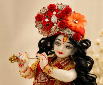 Handmade Shri Krishna Decorative Statue for Pooja and Home Decoration view 2