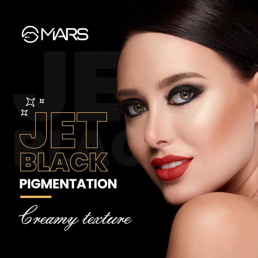 MARS Black Smudge-Proof Kajal view 3