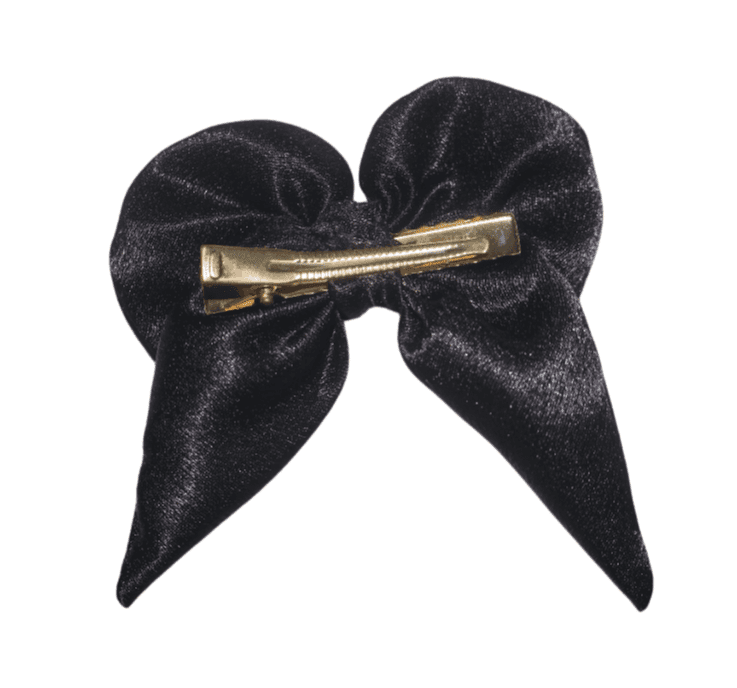 Hair Bows For Women, Bow Clips For Women - Barette Hair Clip - Luxury Silky Satin Hair Bow Clips view 2