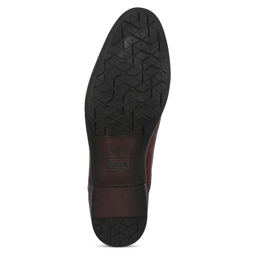 Bersache men Comfortable stylish trending formal shoe Derby For Men's view 4