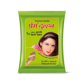 Prem Dulhan 100% Natural Henna (500gm) Mehandi Powder for men and women