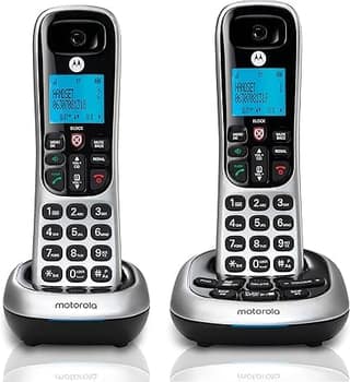 Motorola CD4012 DECT 6.0 Dual Handset Digital Cordless Telephone with Answering Machine