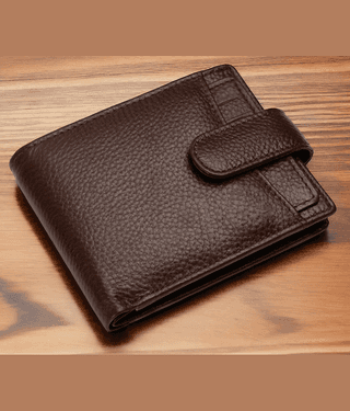 HIDEFLIX Leather Solid Men's Regular Wallet With 7 Slots For Card ( Brown , Pack of 1 )