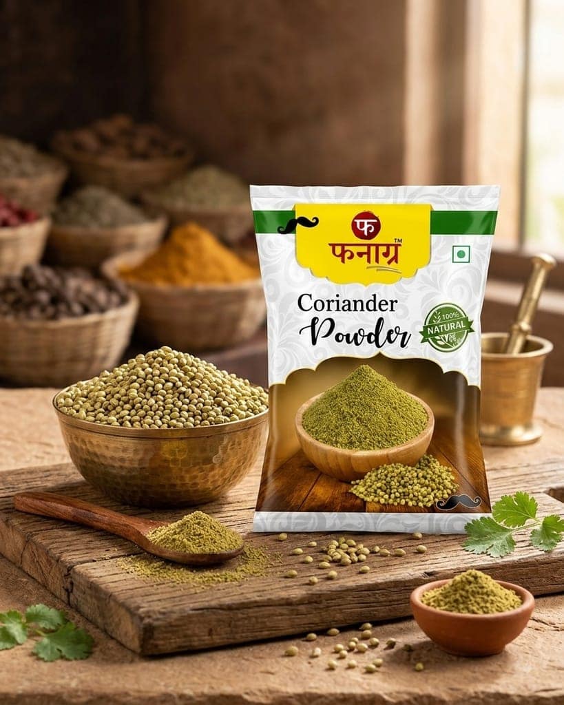 Phenagra Coriander (Dhaniya) Powder 500g 100% Natural l Rajasthani Dhaniya Powder view 3