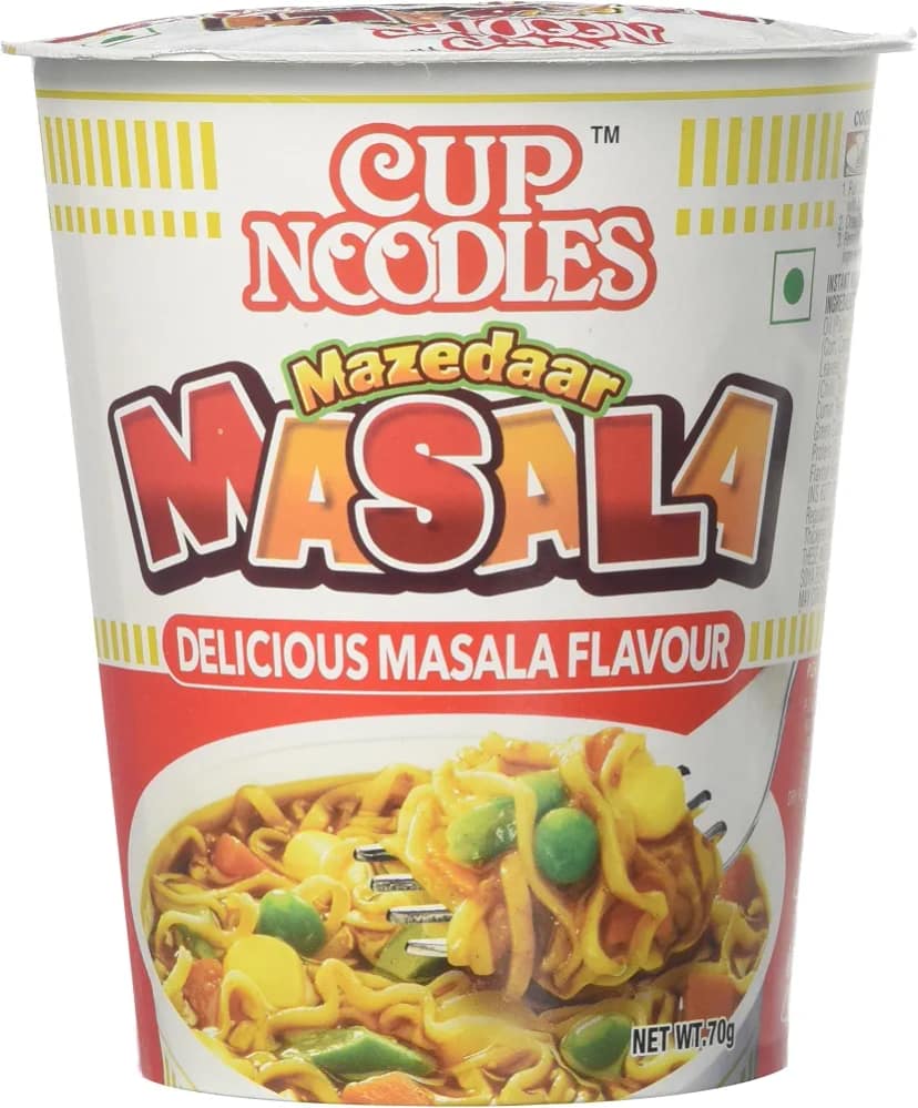 Nissin Cup Noodles - Mazedaar Masala, 70 g