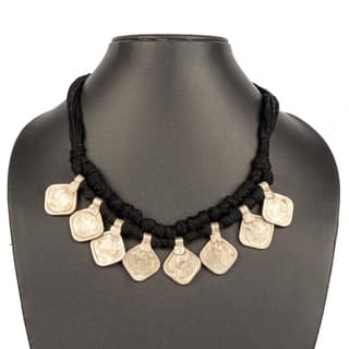 Tribes India Plain 2 Paisa Necklace for Women