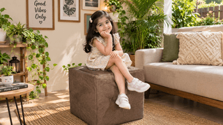 Comfortable Puffy Sofa with Soft Cushioning for Home Seating