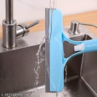 Magic Wiper Perfect For Cleaning Mirrors, Windows, And Cars - Household Cleaning Squeegee, Window Squeegee, Water Removal Scraper Assorted color view 2
