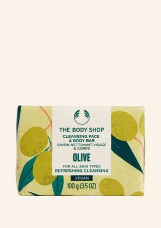 Olive Cleansing Face & Body Bar-100G