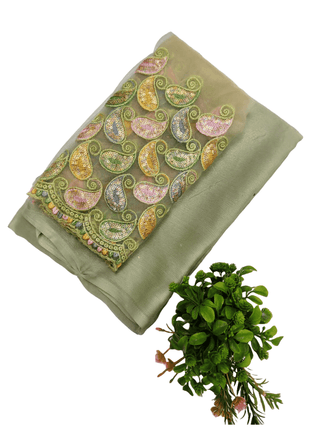 Georgette Saree With Blouse Piece