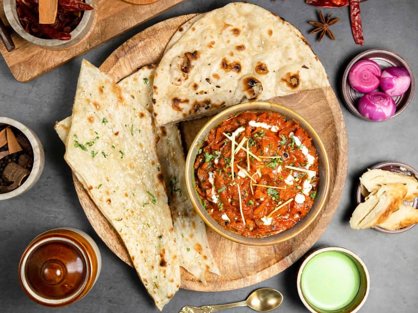 Chicken tikka masala meal