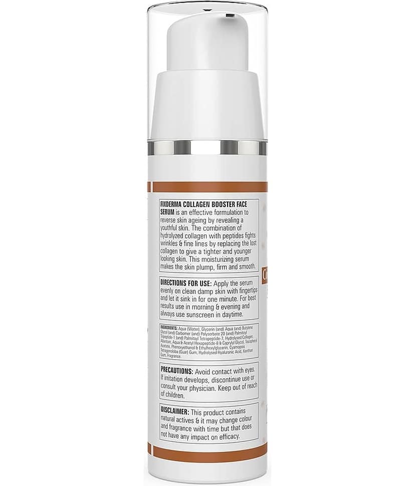 Fixderma Hydrolyzed Collagen Booster for Fine Lines & Wrinkles, Serum for Face 30g, (Pack of 1) view 2