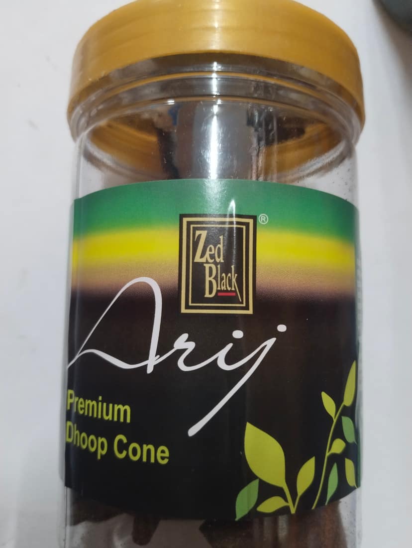 Zed Black Arij Premium Dhoop cone