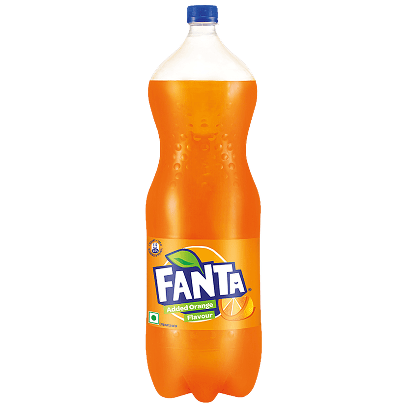 Fanta Soft Drink - Orange Flavoured, Refreshing, 2 L Pet Bottle