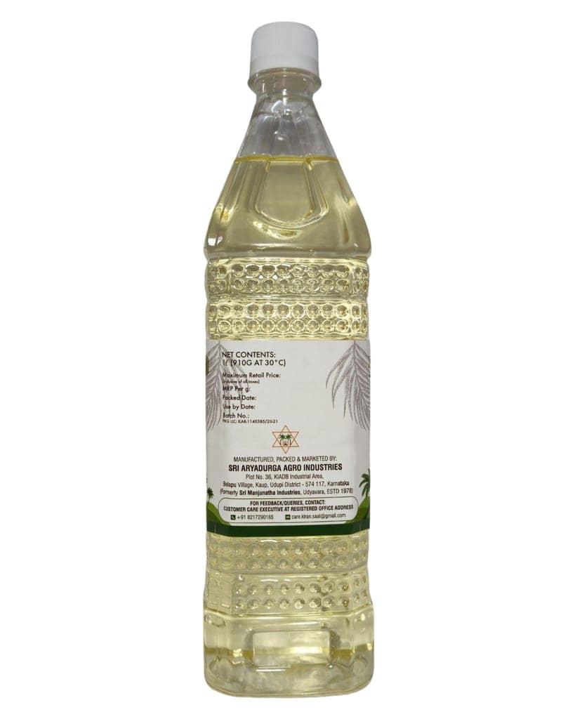 Kiran Coconut Oil Bottle 1L view 6