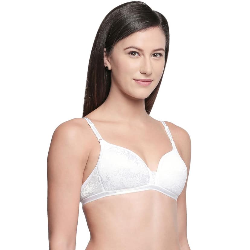 Bodycare Women Cotton Medium Coverage Lightly Padded Regular Bra 5526W view 2