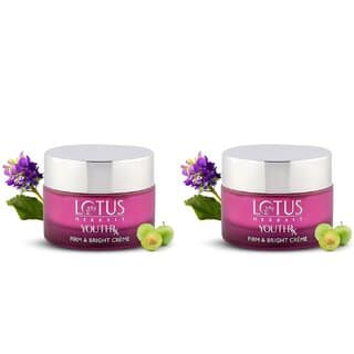 Lotus Herbals Youthrx Firm Bright Night CreamBakuchiol Retinol Vitamin CAnti Ageing Brightening50G( Pack Of 2