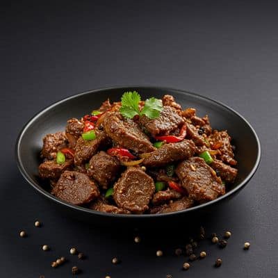 Pepper Mutton Dry