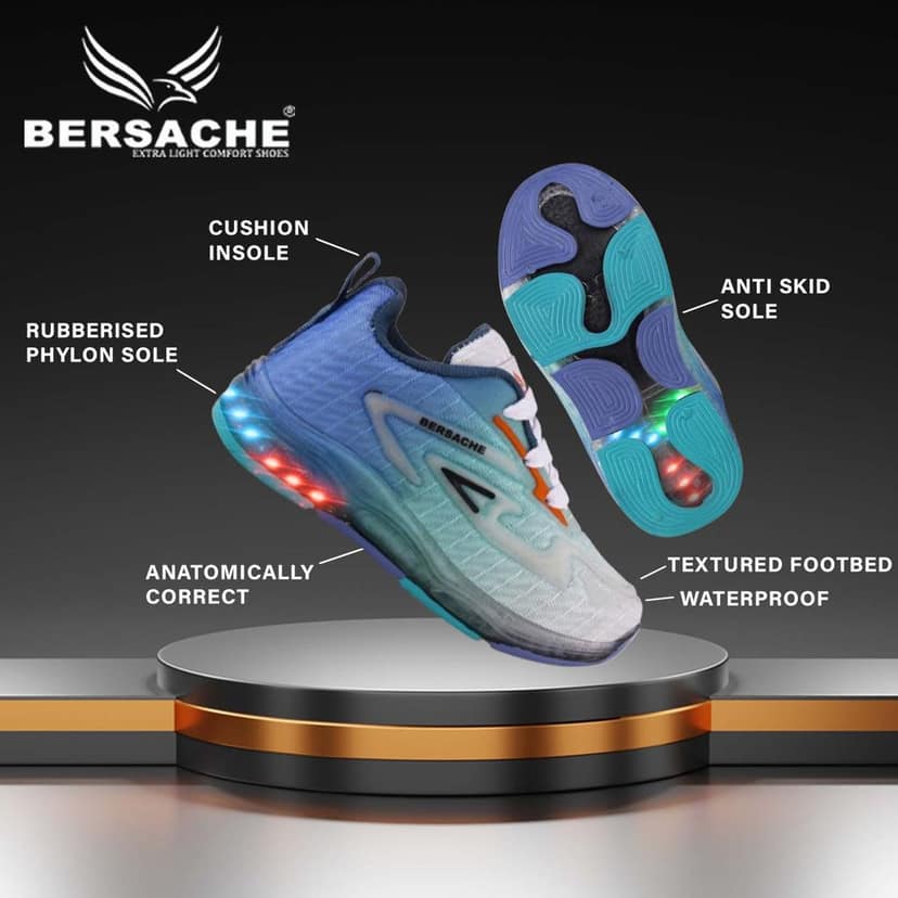 Bersache Sneaker, Loafers ,Casual With Extra Comfort Sneakers For Kids view 4
