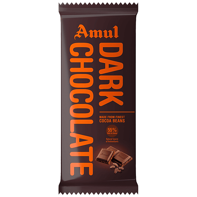 Amul Dark Chocolate, 40 G