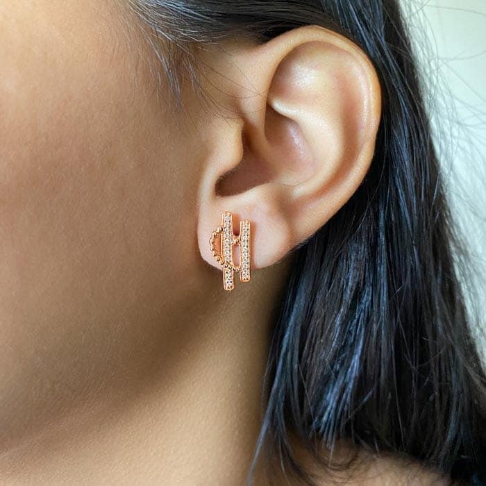 Rose Gold Celestial Pendant Set view 3