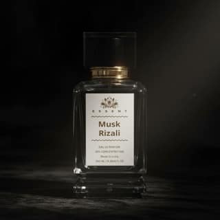 Essent Perfumes Musk Rizali Eau de Parfum (EDP) – Rich Musk Sweet Long Lasting Perfume – Unisex Fragrance