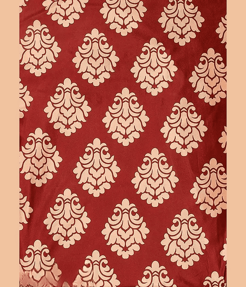 ENTICE Front Load Washing Machine Cover Compatiable For 8 kg - Maroon view 2
