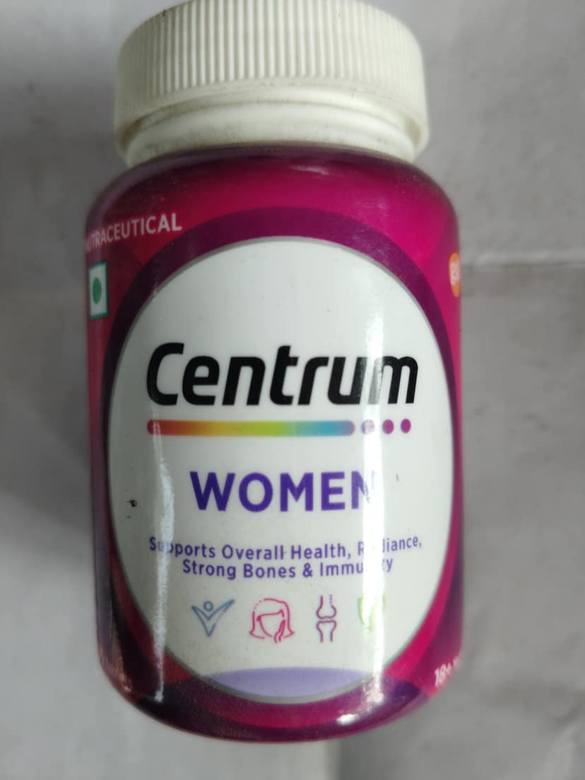 Gsk Centrum Women Supports overall health radiance, Strong bones & immunity 30tablets