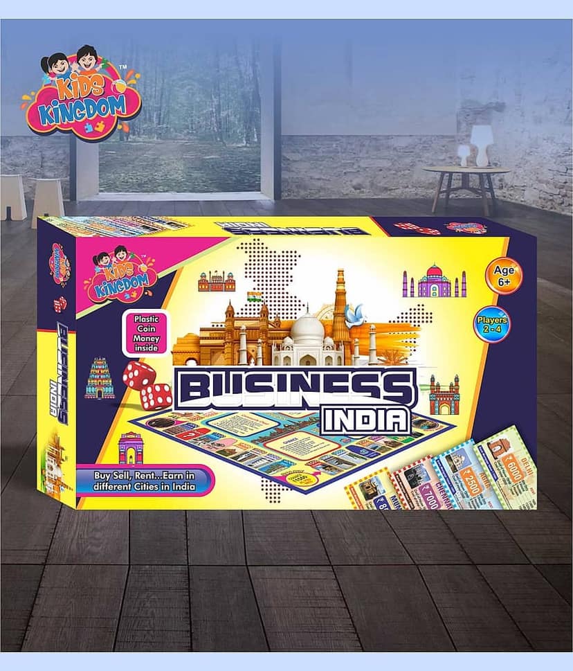 Business India Big Size trading monopoly game for kids and adults view 2