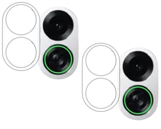 ISAAK Back Camera Lens Protector compatible for OPPO K13 Turbo (Pack of 2)