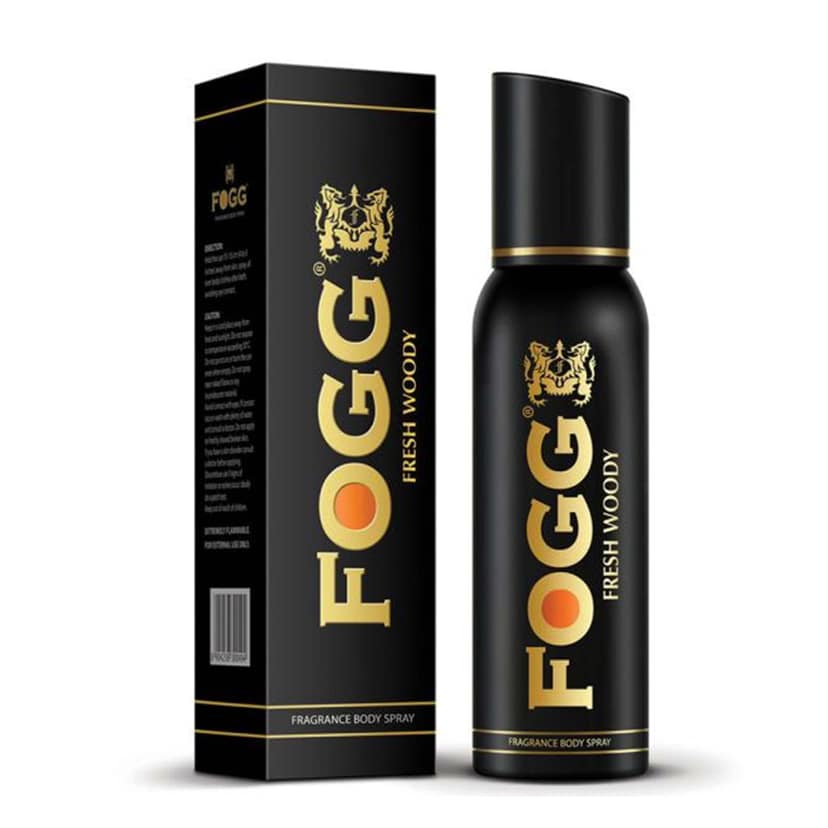Fogg Black Series Fresh Woody, Perfume Body Spray For Men, Long Lasting & No Gas Deodorant, 120Ml view 2
