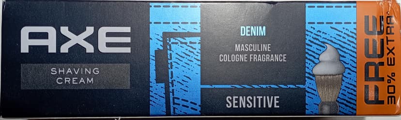 AXE SHAVING CREAM DENIM SENSITIVE 78G