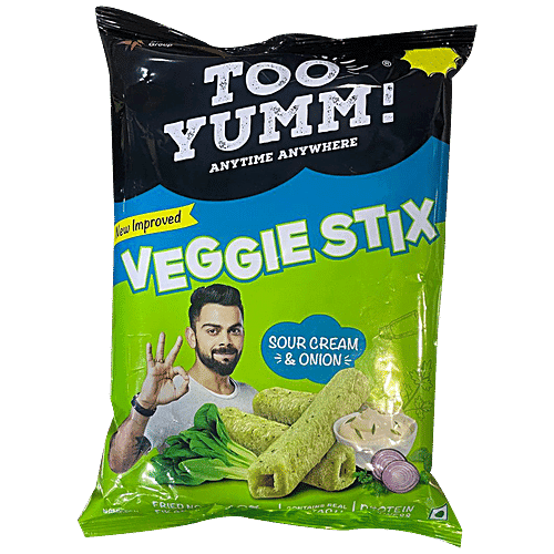 Too Yumm! Veggie Stix - Sour Cream & Onion, 45 g