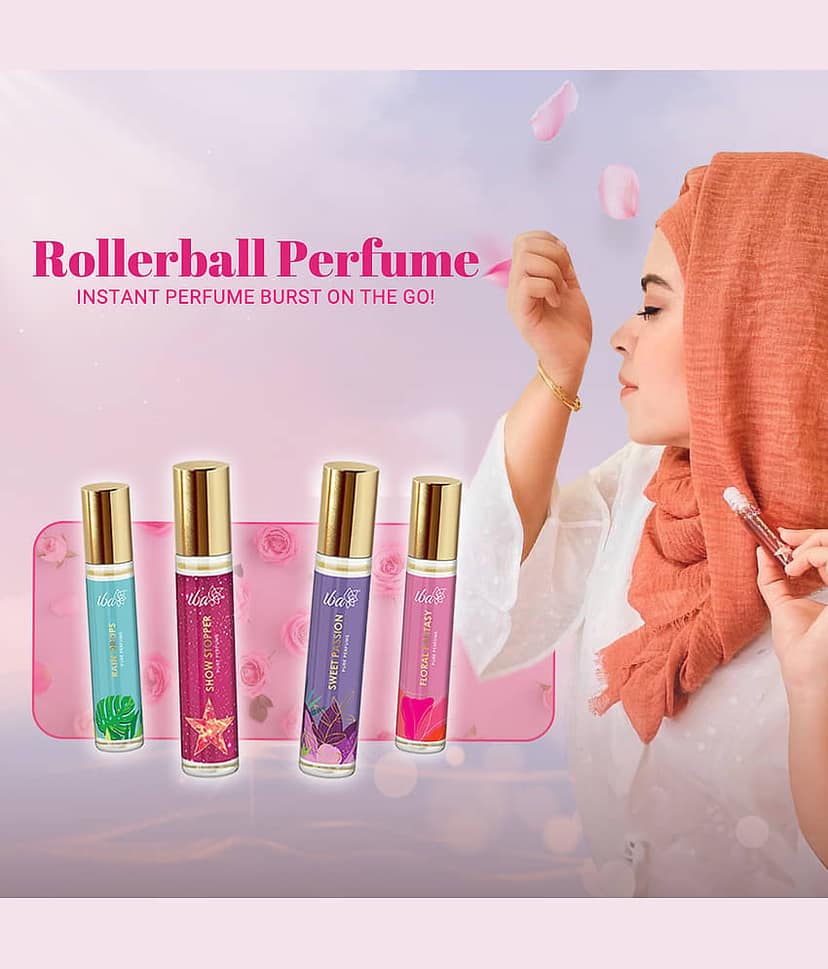 Iba Pure Perfume Gift, Set of 4 Alcohol Free Rollerball Perfumes Alcohol Free, Long Lasting, (Pack of 1) view 2