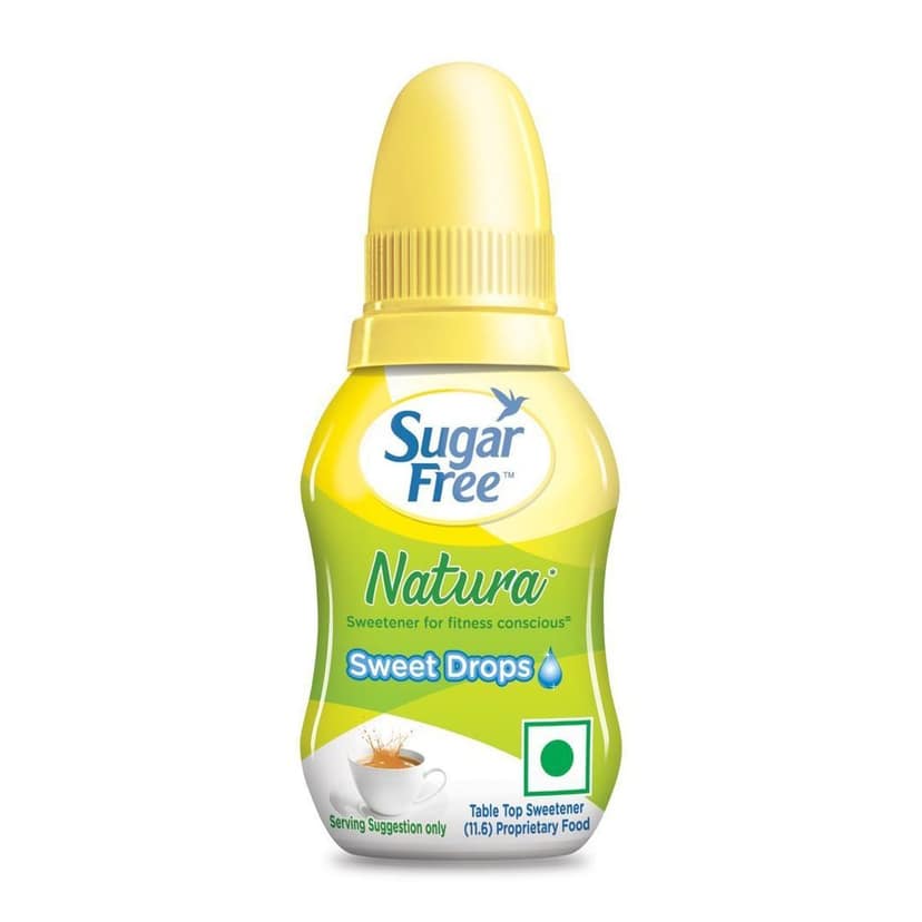 Sugar Free Natura, Drops 10ml | Equivalent to Sweetness from 1Kg Sugar | 100% Safe| Scientifically Proven & Tested|Sweet like Sugar but with zero calories| view 2