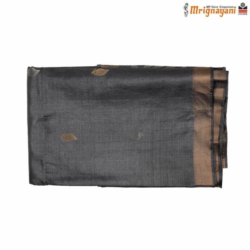 HANDLOOM KOSA SAREE WITH BLOUSE (SKU - 1ST101031221, SAREE - 1201) view 5