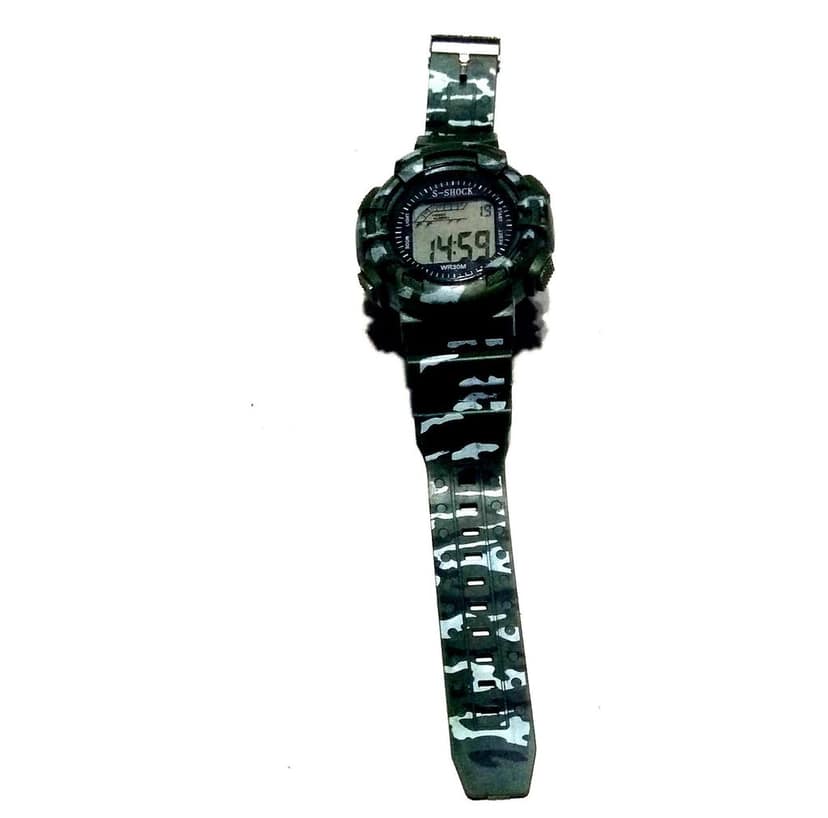 Nawani Boy's Sport Watch with 7 Lights in Dial Round Watch ( Colour as per Available ) Display Size - 5 cm view 2