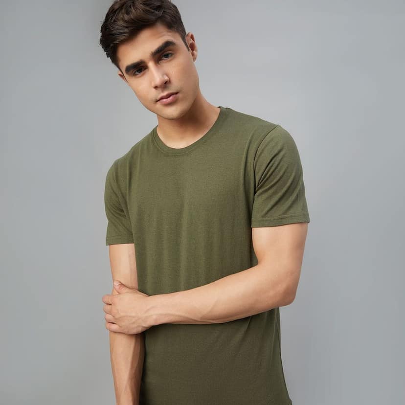 FTX Men Roundneck Cotton Rich Tshirt view 3