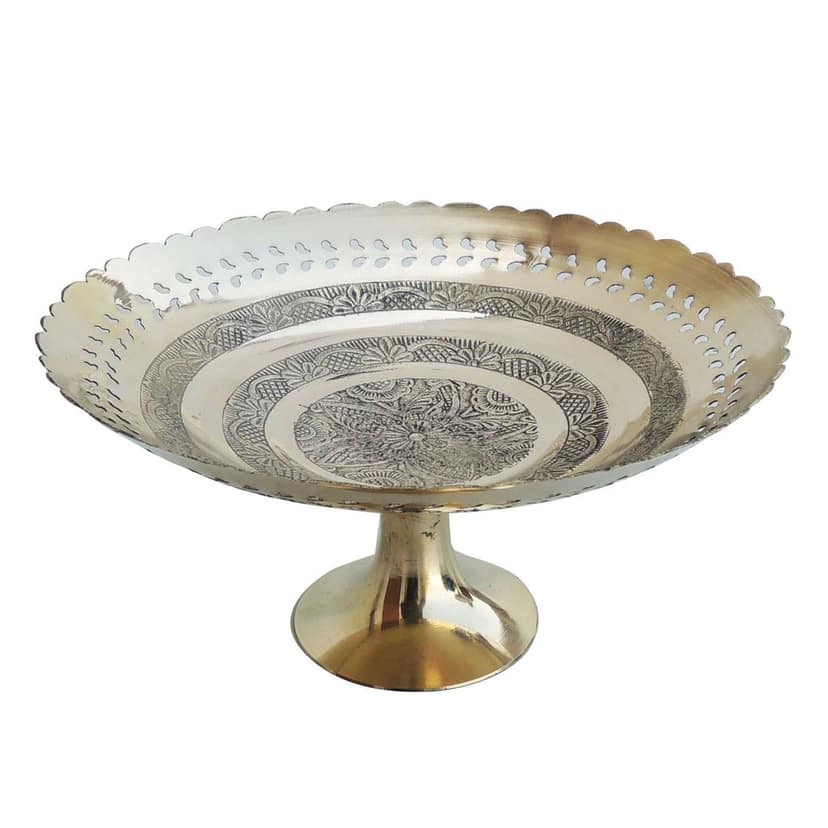 Brass Decorative Bowl (ZMAS508 J) view 2