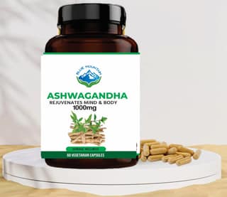 BLUE MOUNTAIN Ashwagandha Capsule, 60 Capsule