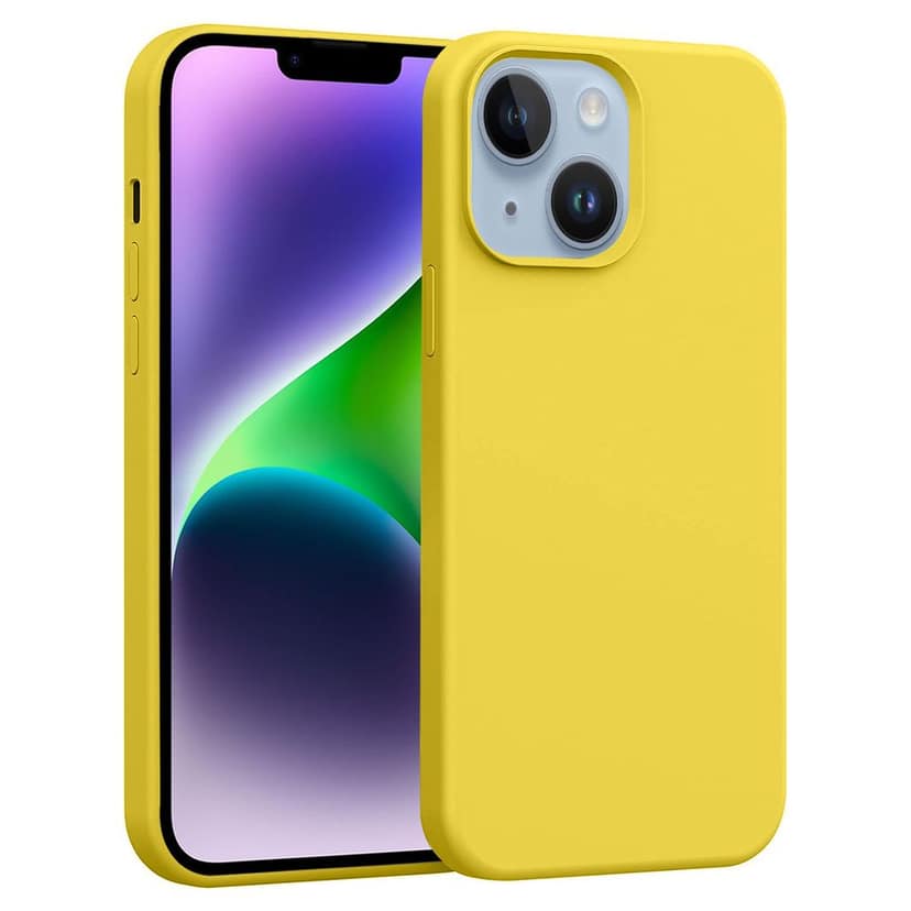 LIRAMARK Liquid Silicone Soft Back Cover Case for Apple iPhone 14 Plus (6.7 inch)