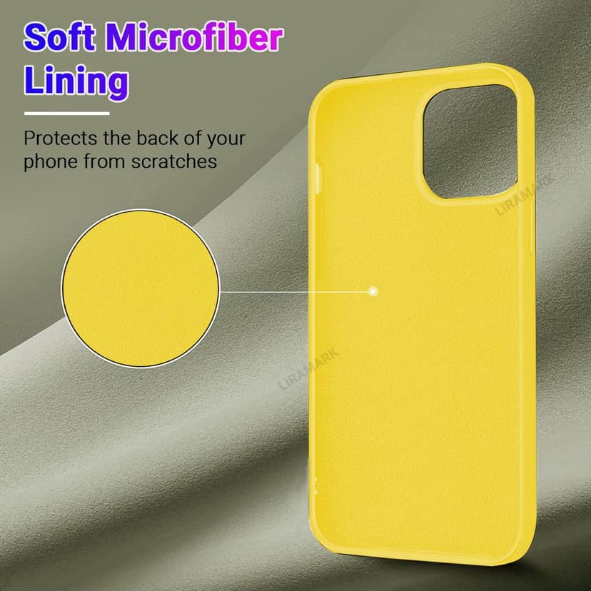 LIRAMARK Liquid Silicone Soft Back Cover Case for Apple iPhone 14 Plus (6.7 inch) view 4
