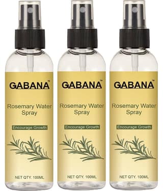 GABANA RoseMary Water Hair Sprays 100 mL Pack of 3