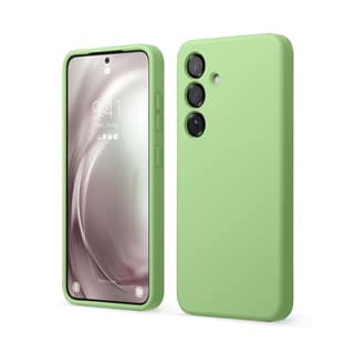 LIRAMARK Liquid Silicone Soft Back Cover Case for Samsung Galaxy S25 Plus