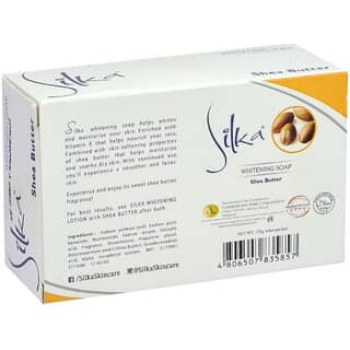 Silka Shea Butter Whitening Soap - 135g view 2